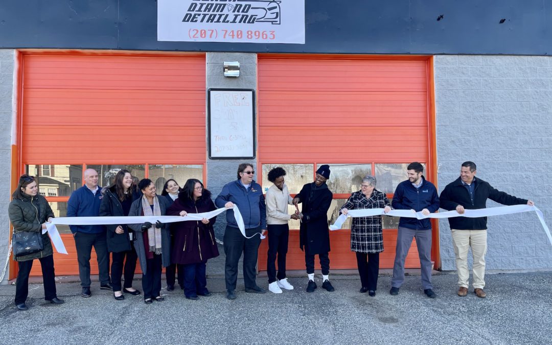 Lewiston Celebrates the Opening of Black Diamond Detailing with Ribbon Cutting