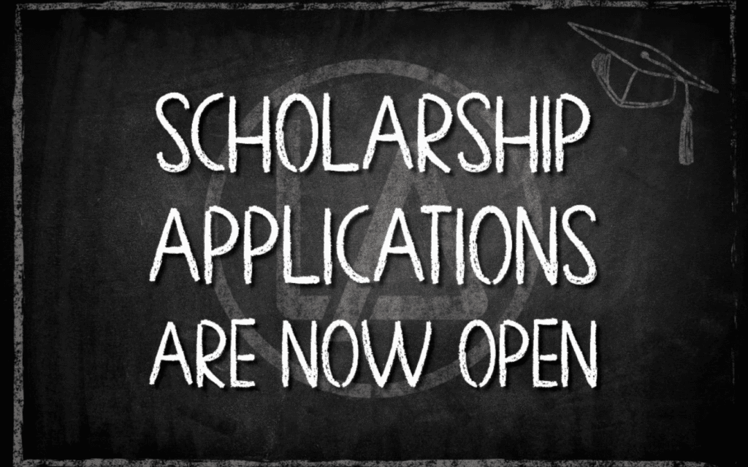 Scholarship Applications are Open!